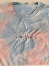 Load image into Gallery viewer, Pink and Blue Tye Dye Tee