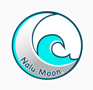 3.5" Nalu Moon Circle Sticker